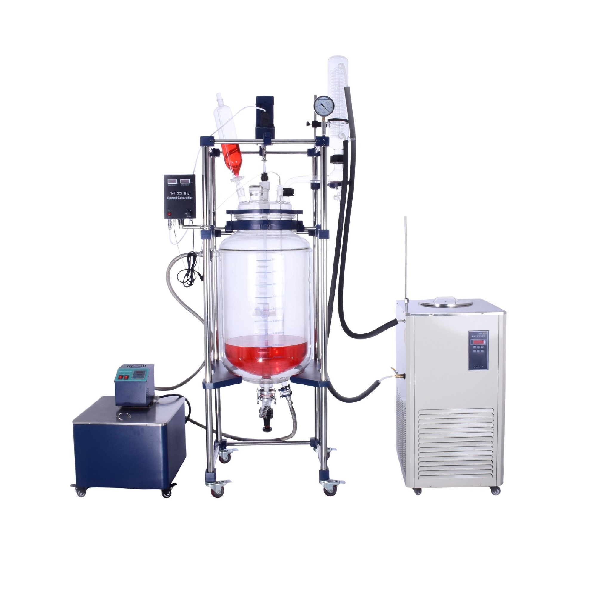 20L Jacketed Glass Reactor