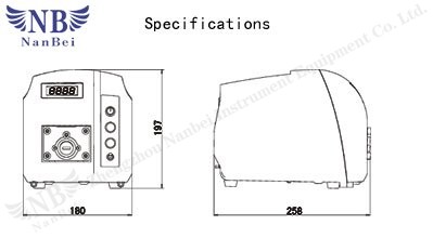 speed variable peristaltic pump